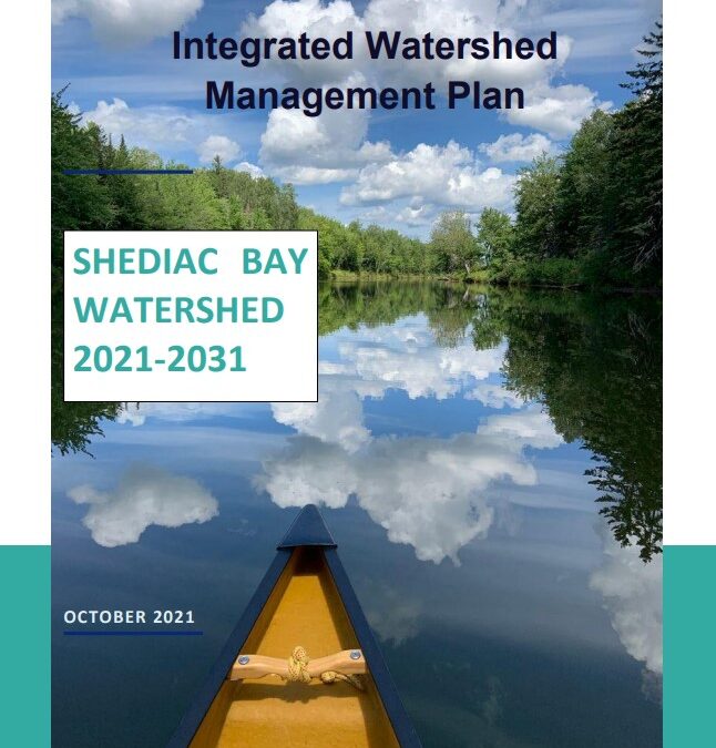 Department of the Environment and Local Government publishes an integrated management plan for the Shediac Bay watershed